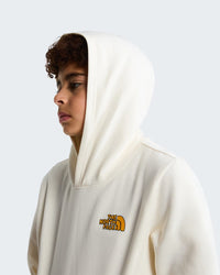 Felpa Girocollo Da Ragazzi Outdoor Con Cappuccio Latte