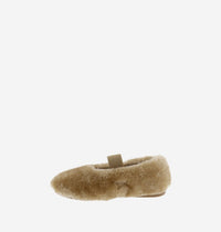 Pantofola Chiusa Beige con Cinturino