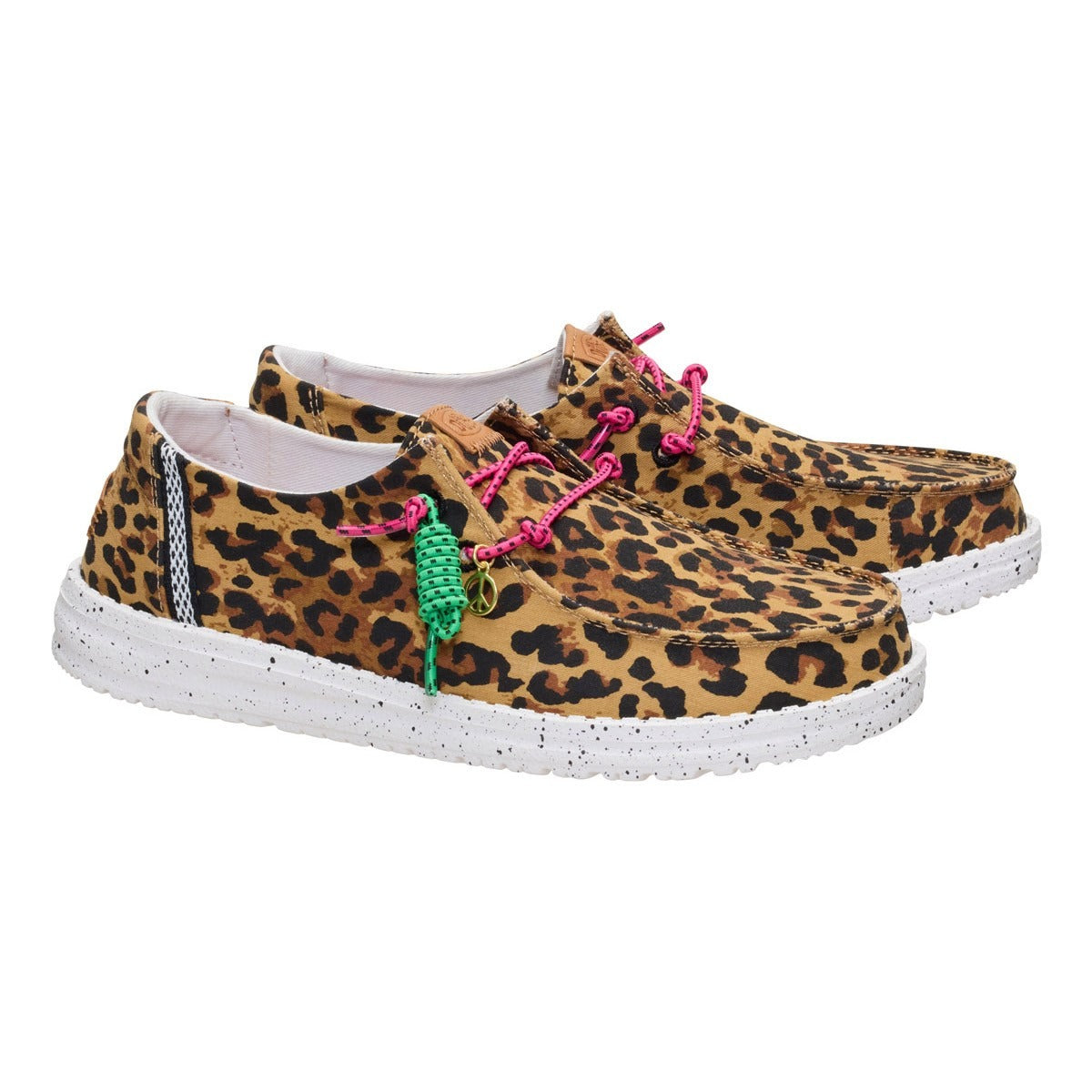 Scarpa Da Donna Wendy Getaway Lace Leopard