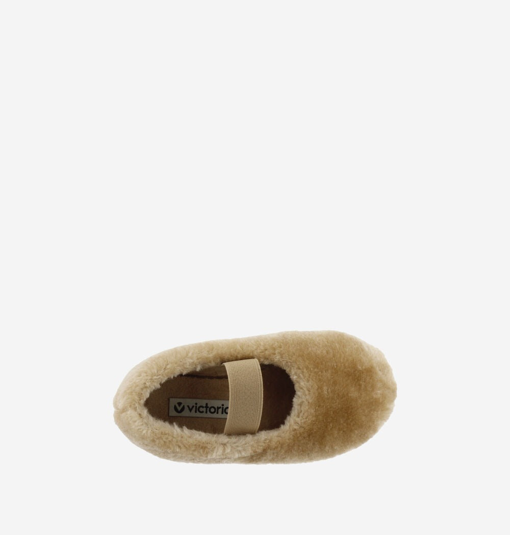 Pantofola Chiusa Beige con Cinturino