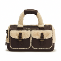 Bag Dark Brown Natural Grizzly Milo Fur