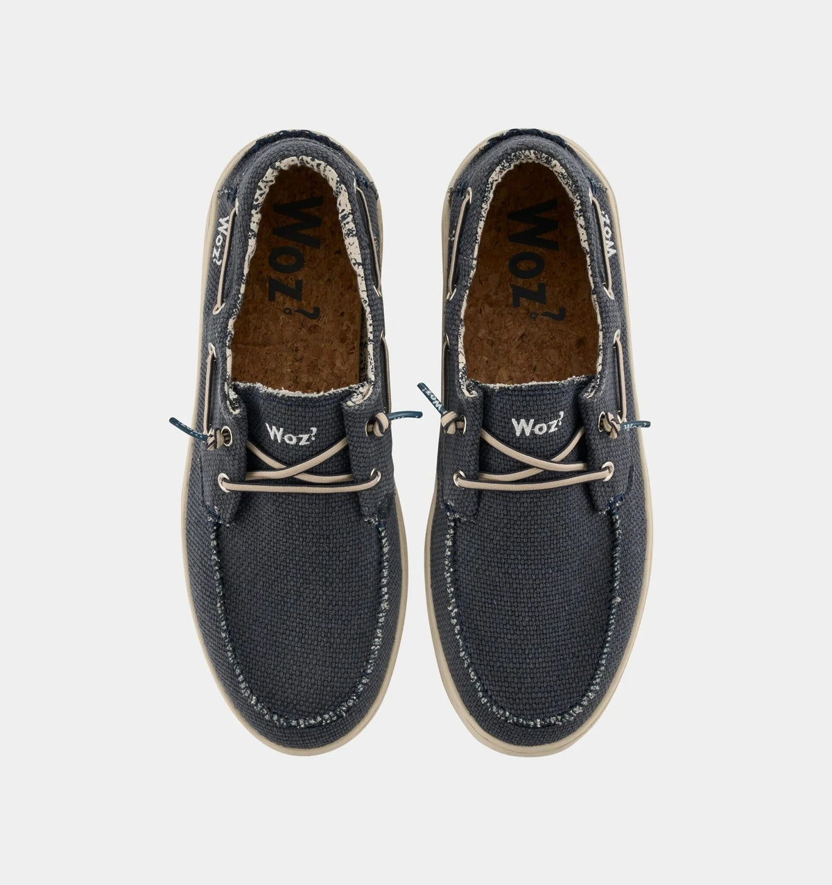 Scarpa Da Uomo James In Tessuto Blu