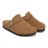 Boston dark tea Suede Leather