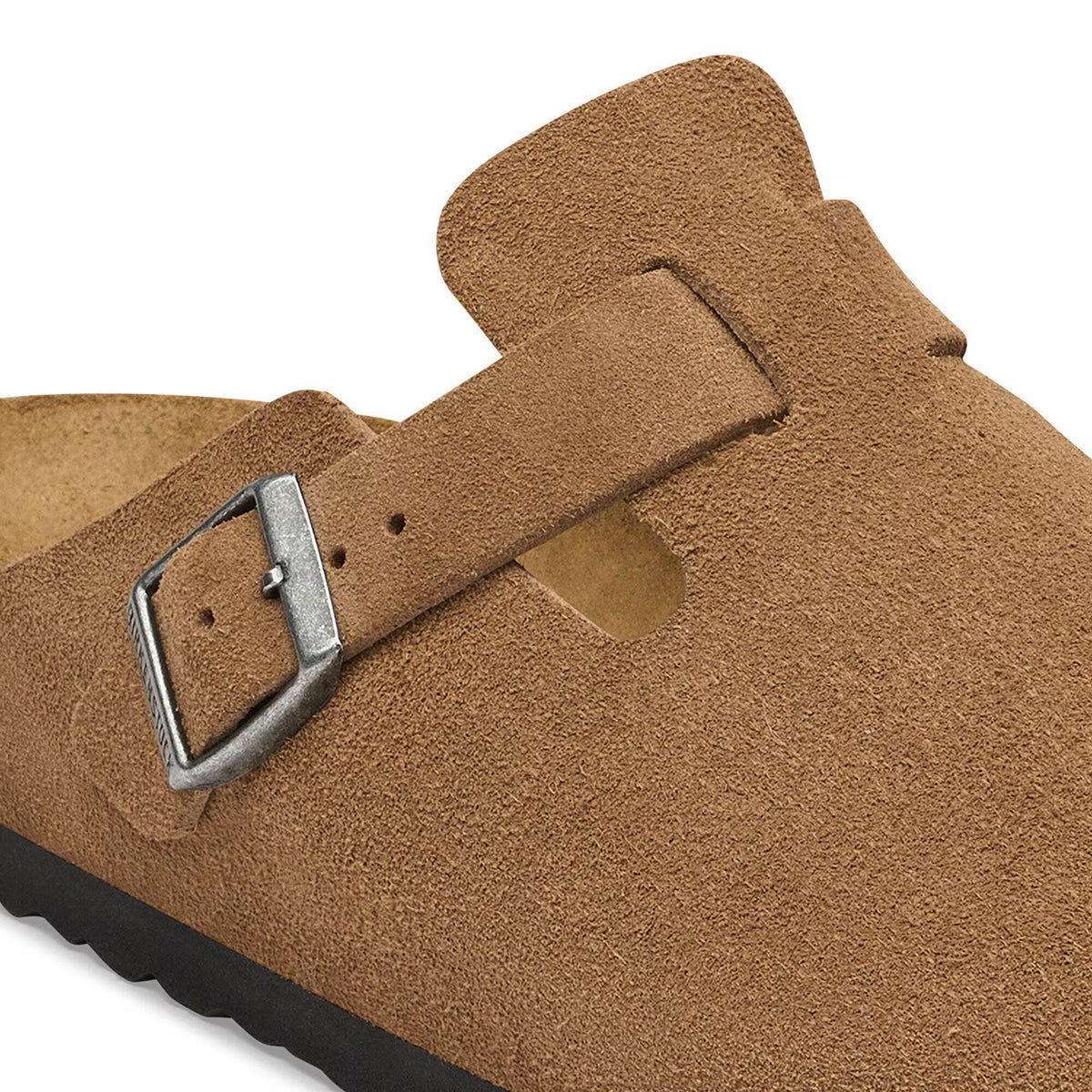 Boston dark tea Suede Leather