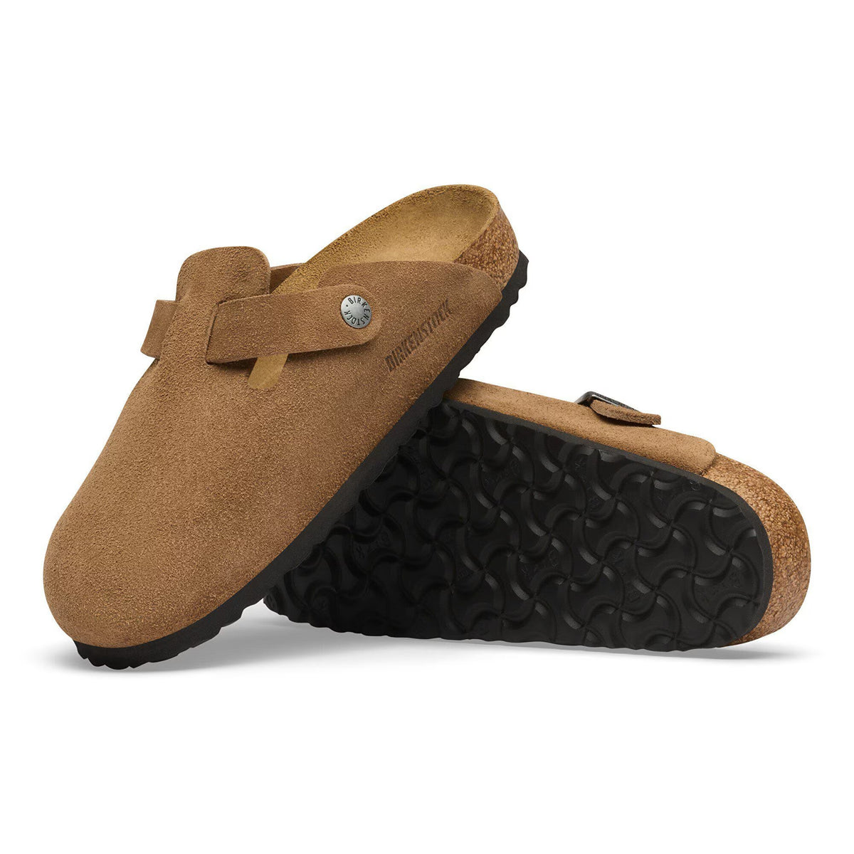 Boston dark tea Suede Leather