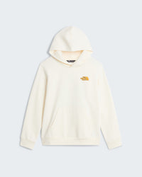 Felpa Girocollo Da Ragazzi Outdoor Con Cappuccio Latte