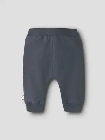 Pantalone Grigio Scuro Con Scoiattolo E Palloncini