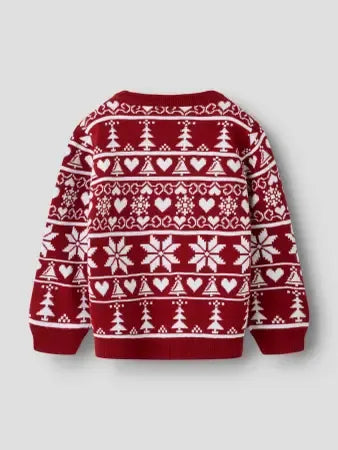 Maglione Natalizio Rosso E Bianco