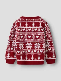Maglione Natalizio Rosso E Bianco