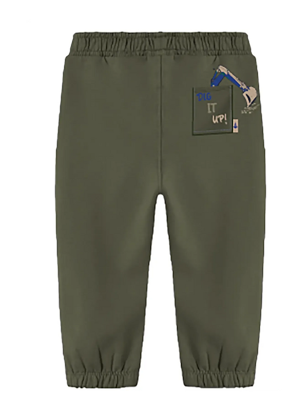Pantalone Sportivo Verde Militare Bimbo
