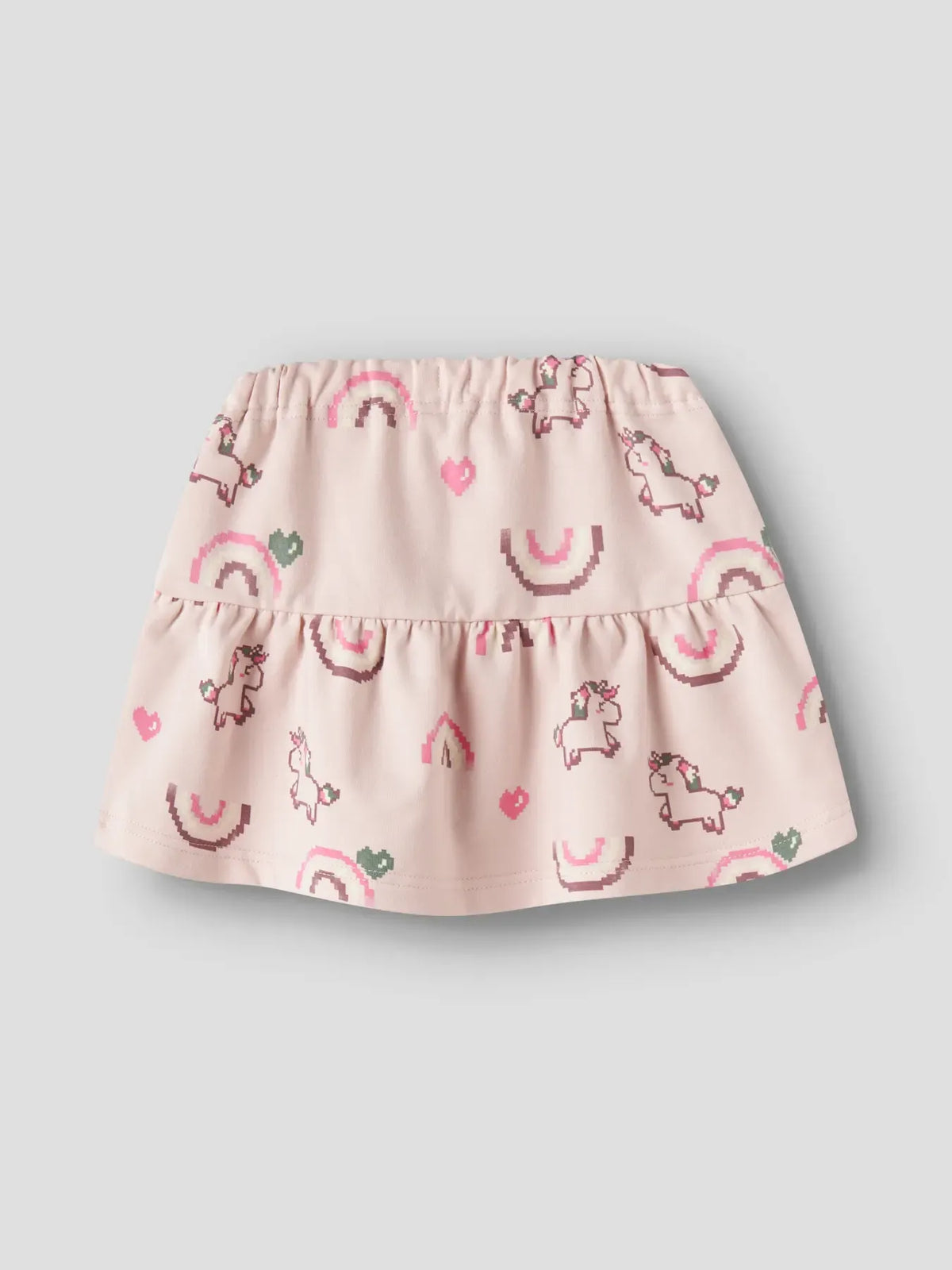 Gonna A Balze Rosa Da Bambina Con Unicorni
