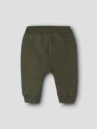 Pantalone Verde Militare Con Scoiattolo E Palloncini
