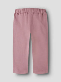 Pantaloni Tuta Rosa Scuro Con Volpe