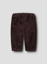 Pantaloni Velluto A Coste Marrone Cioccolato