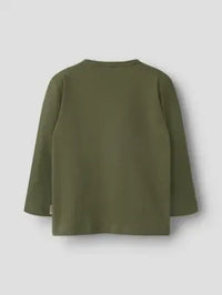 Maglia Manica Lunga Verde Militare Ruspe E Cantiere