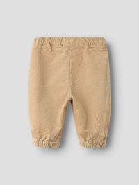 Pantaloni Velluto A Coste Beige