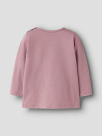 Maglia Manica Lunga Name It Rosa Gufo