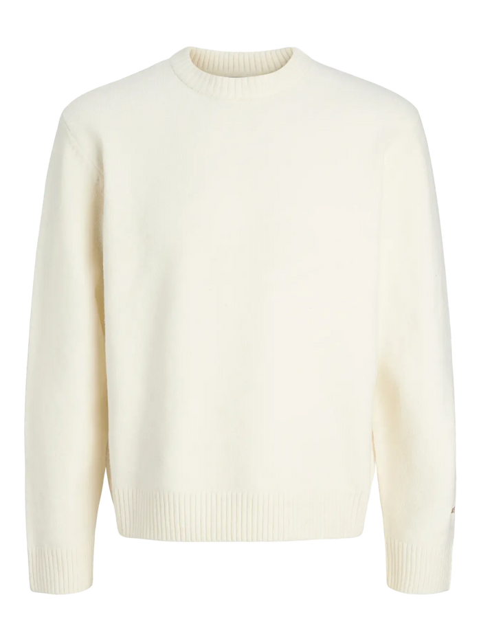 Maglione Girocollo Basic Off-White