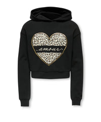 Felpa da Ragazza Black