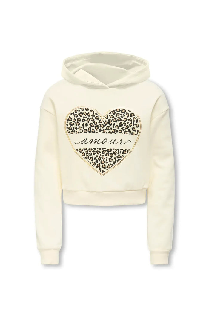 Felpa da Ragazza Antique White