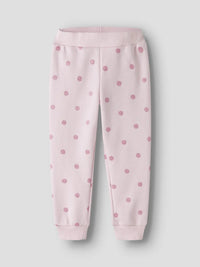 Pantaloni Rosa A Pois Glitter Bimba