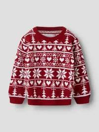 Maglione Natalizio Rosso E Bianco