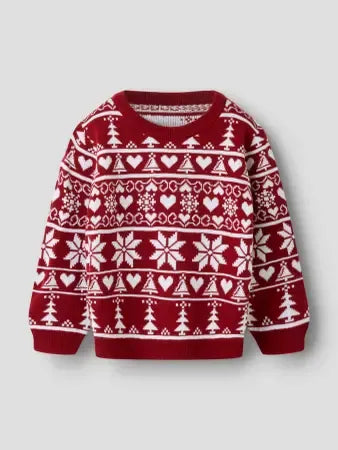Maglione Natalizio Rosso E Bianco