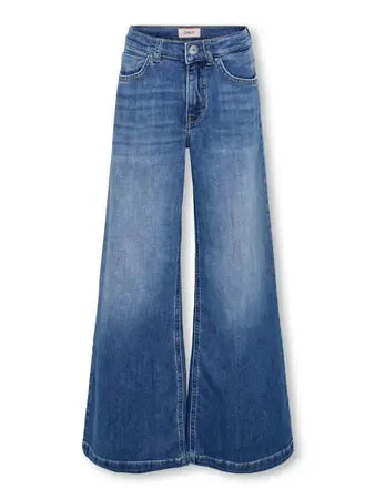 Jeans da Ragazza Dark Medium Blue Denim