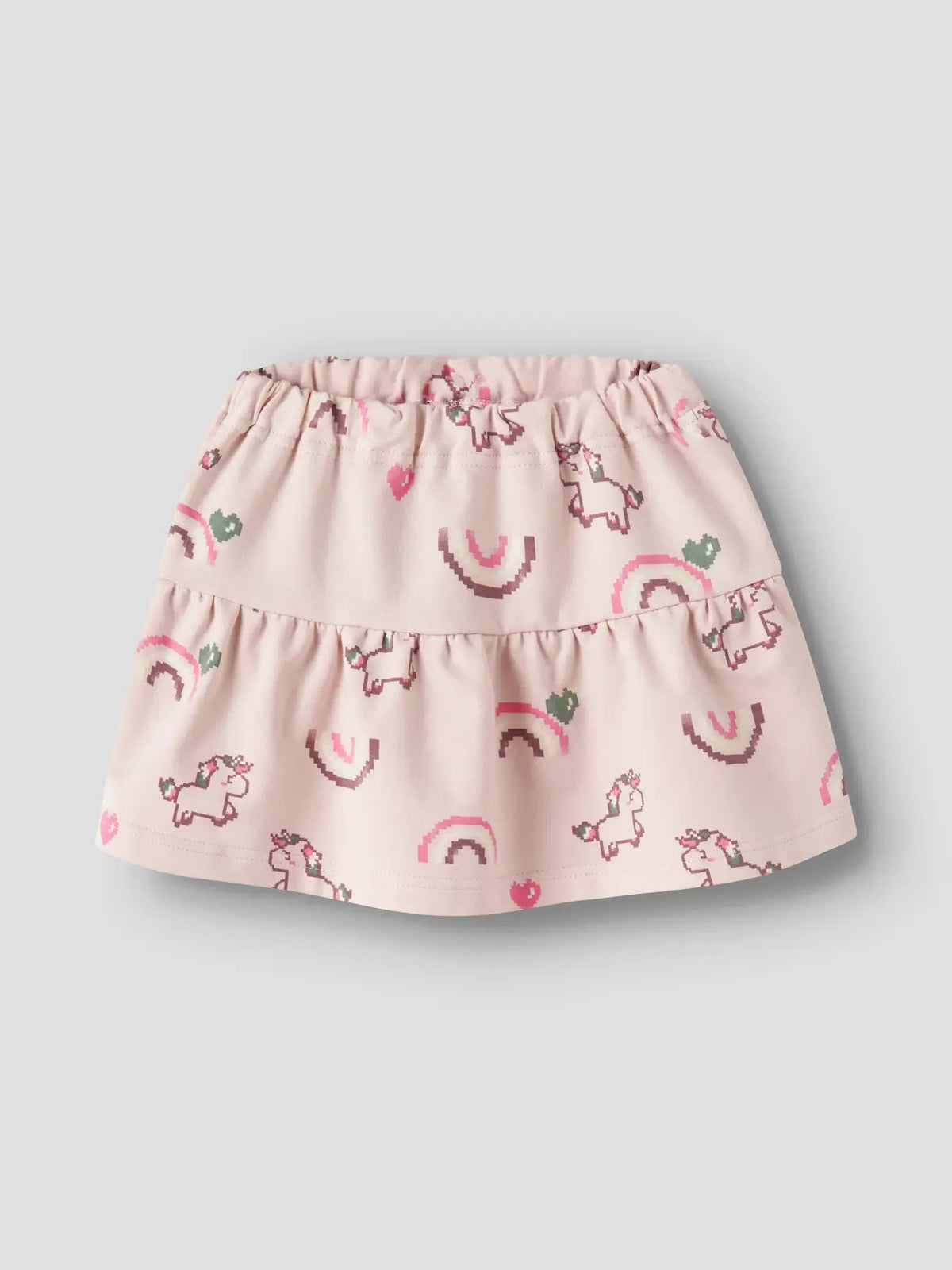 Gonna A Balze Rosa Da Bambina Con Unicorni