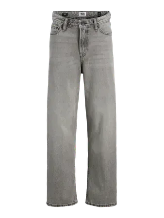 Jeans Junior Regular Fit Grigio Chiaro