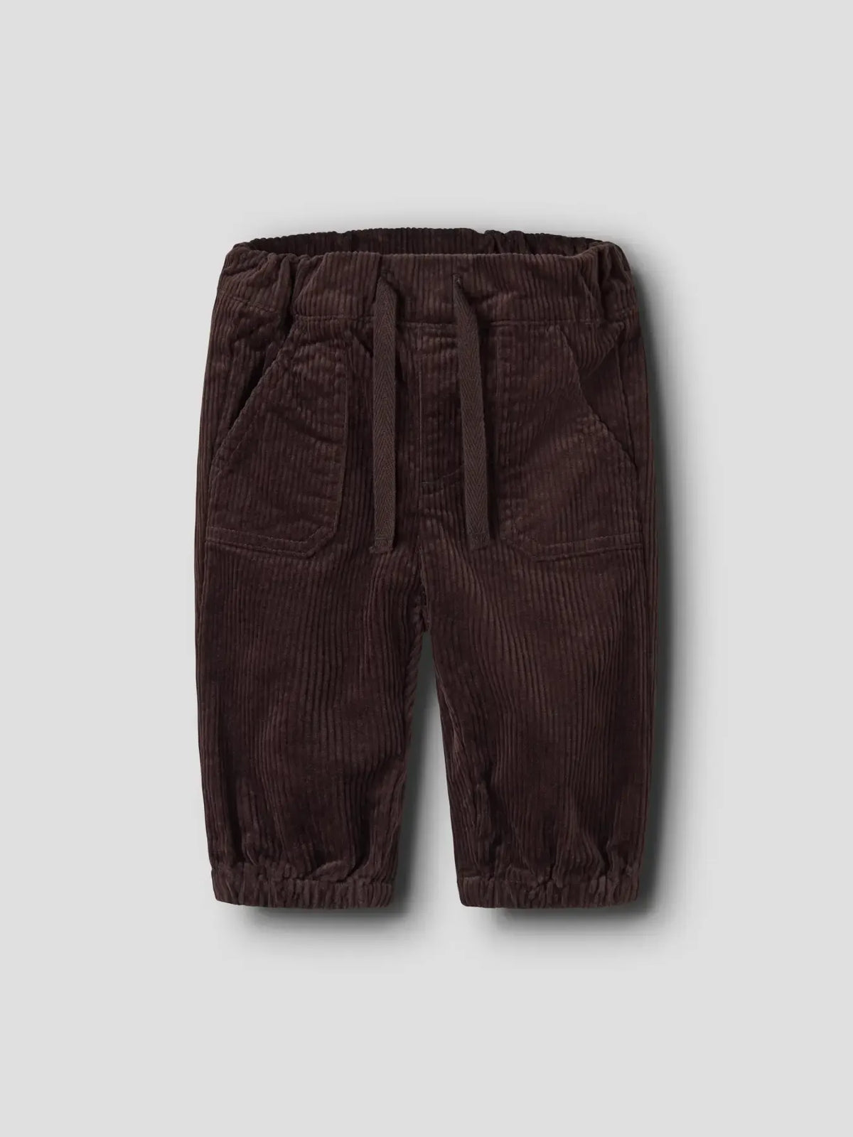 Pantaloni Velluto A Coste Marrone Cioccolato