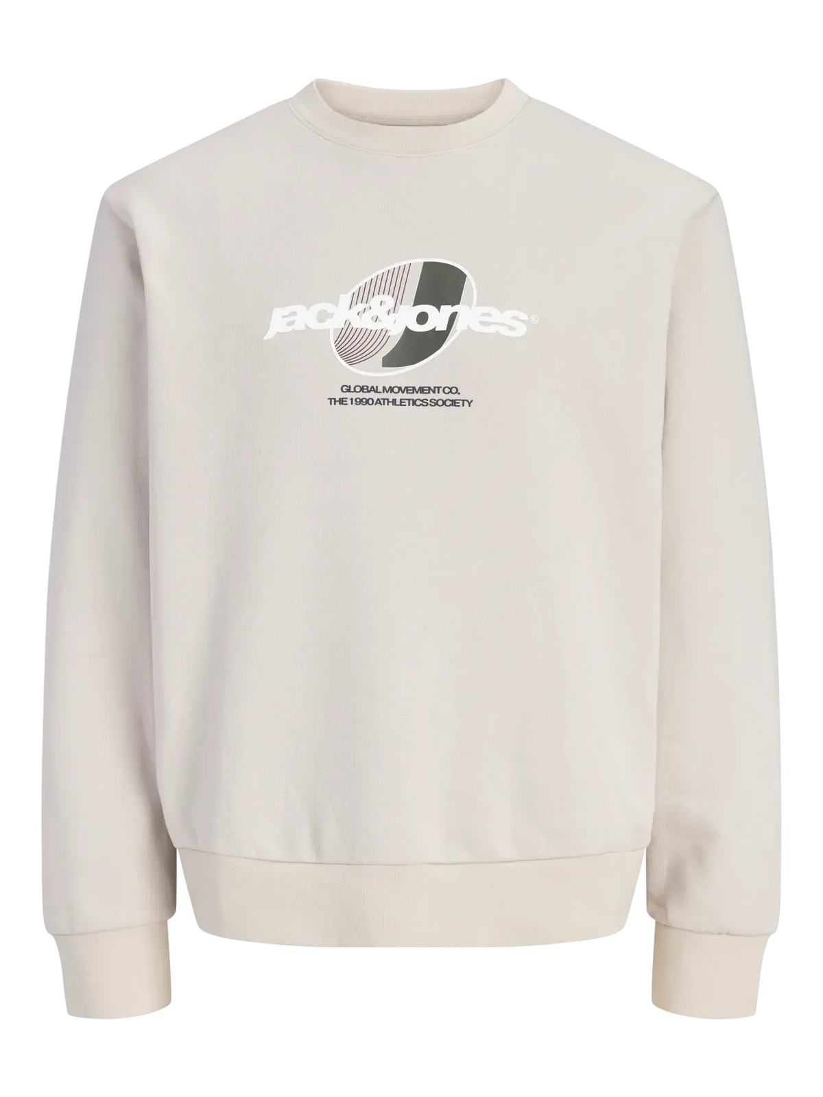 Felpa Girocollo Beige