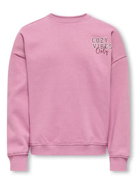Felpa da Ragazza Mauve Orchid