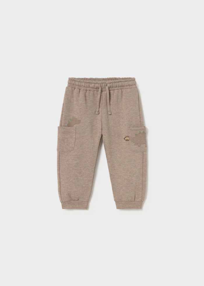 Pantalone Felpa Avana