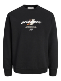 Felpa Girocollo Black