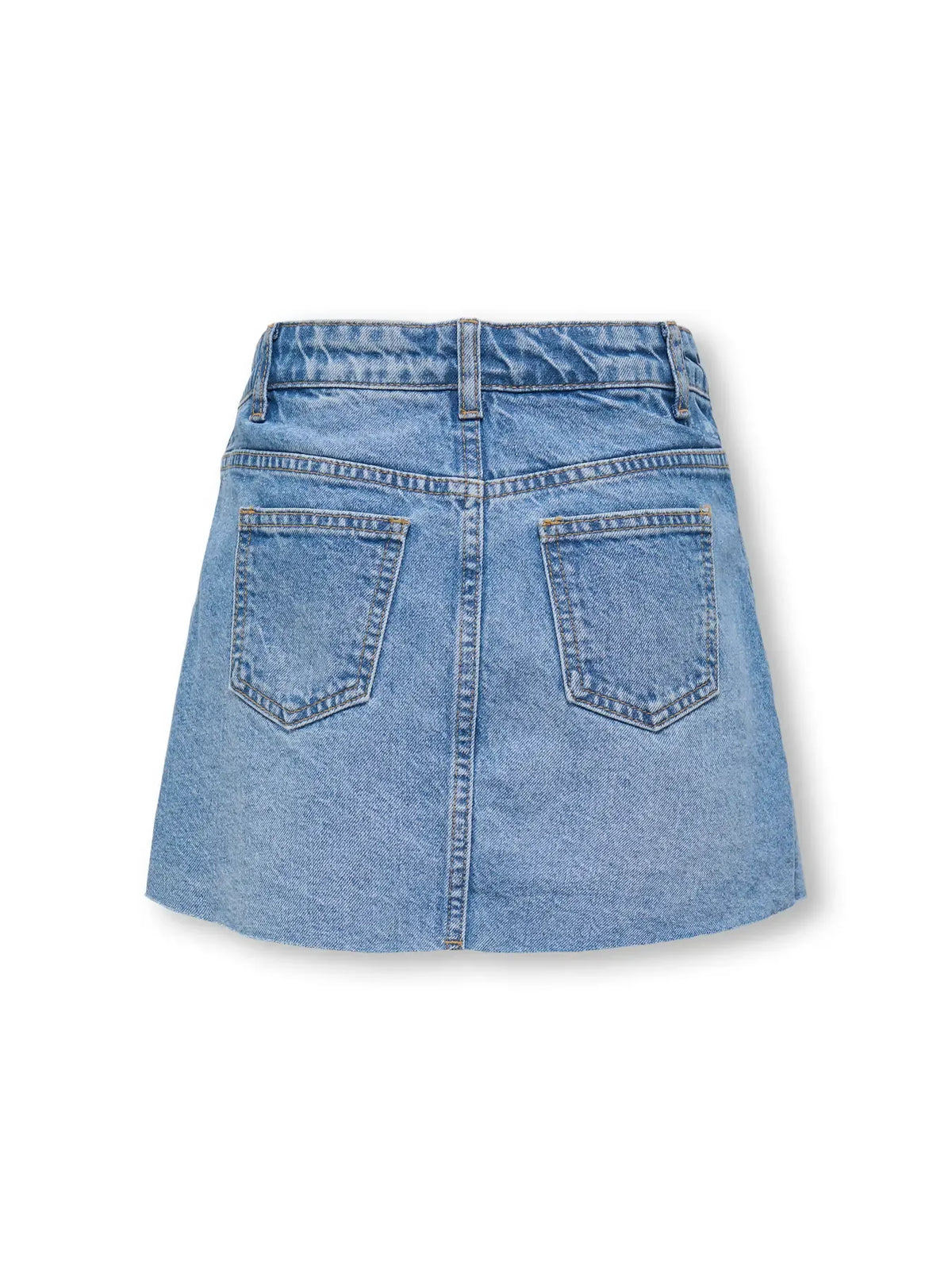 Short Skirt da Ragazza Light Blue Denim