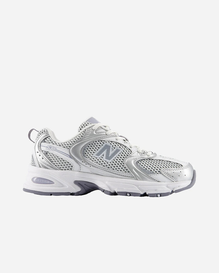 Scarpa Lifestyle Unisex 530 Bianco Grigio Metallico