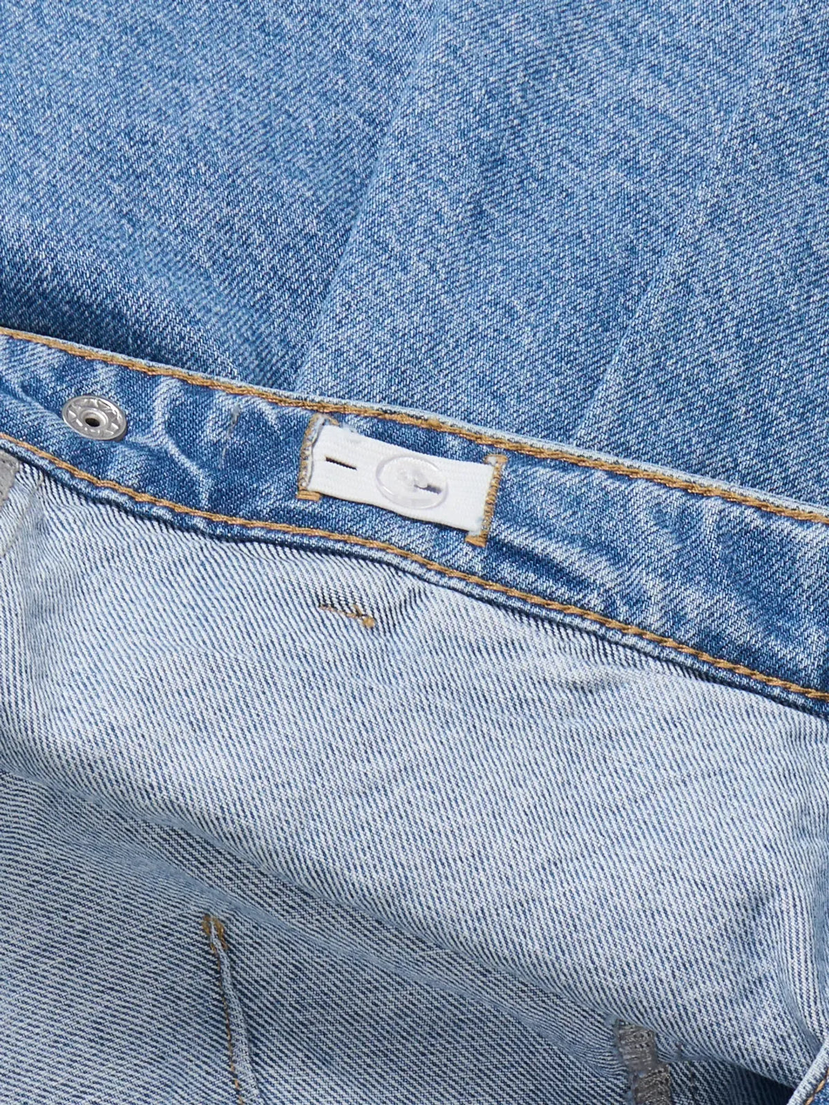 Short Skirt da Ragazza Light Blue Denim
