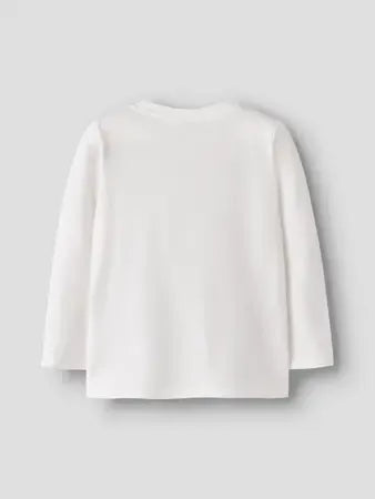T-Shirt Manica Lunga Bambina Cloud Dancer