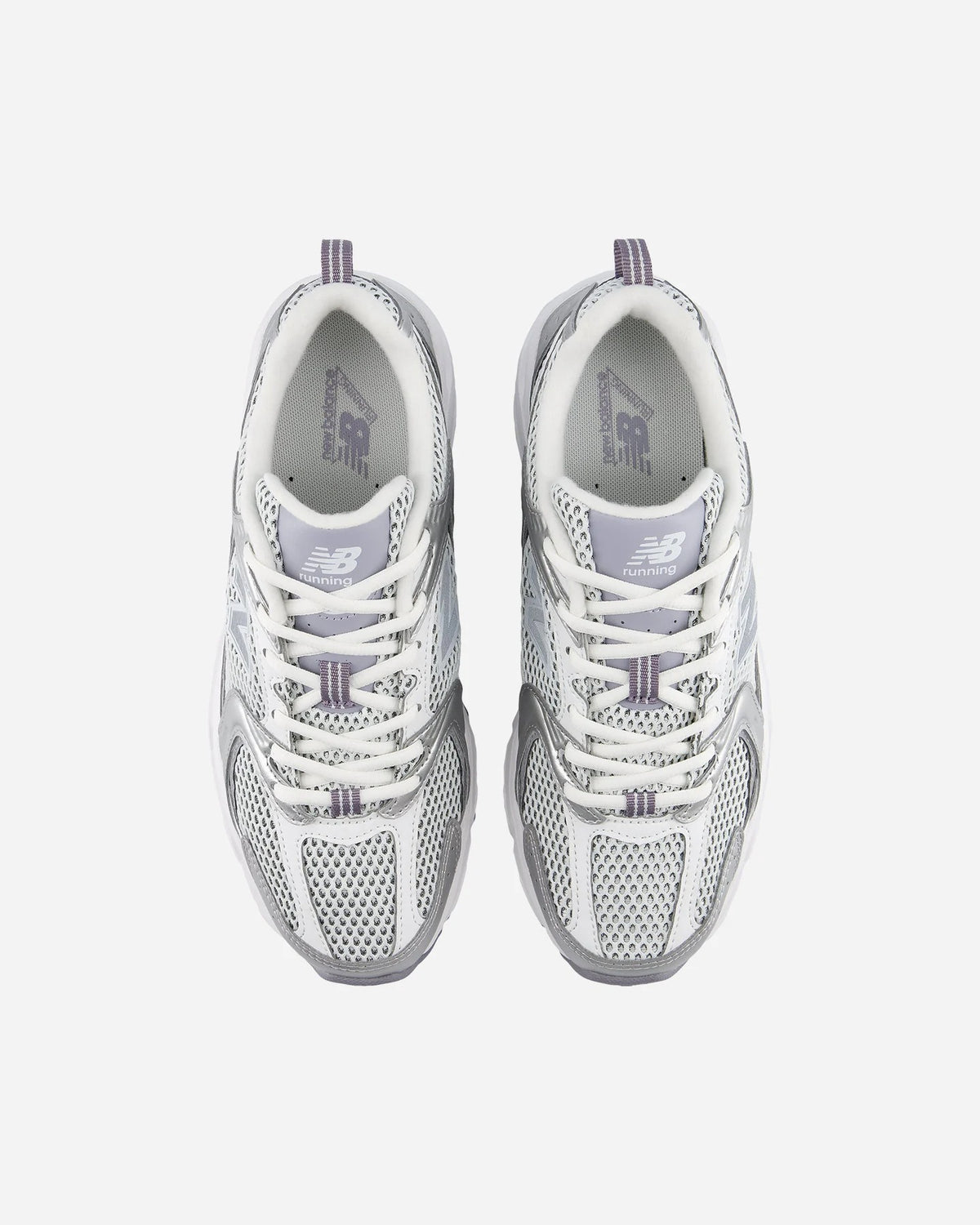 Scarpa Lifestyle Unisex 530 Bianco Grigio Metallico