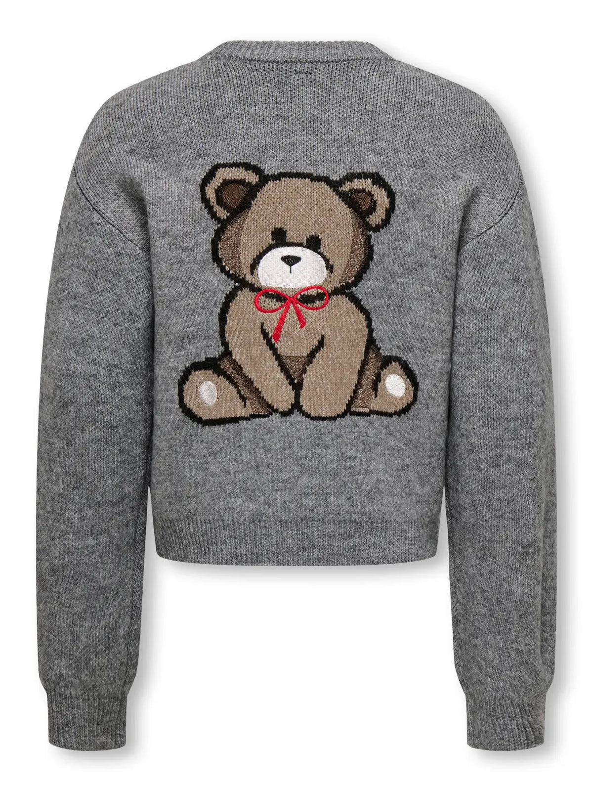 Pullover da Ragazza Medium Grey Melange
