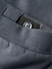 Pantalone Grigio Scuro Con Scoiattolo E Palloncini
