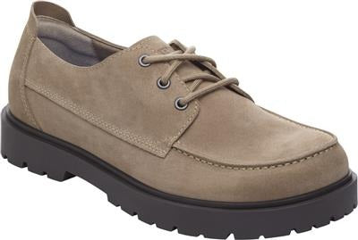 Highwood Moc Lace Low S gray taupe Suede Leather