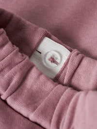 Pantaloni Tuta Rosa Scuro Con Volpe