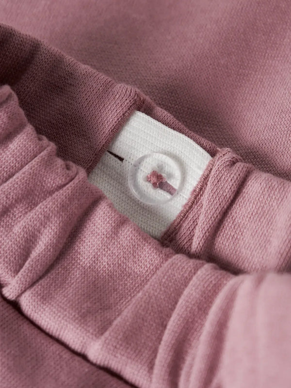 Pantaloni Tuta Rosa Scuro Con Volpe