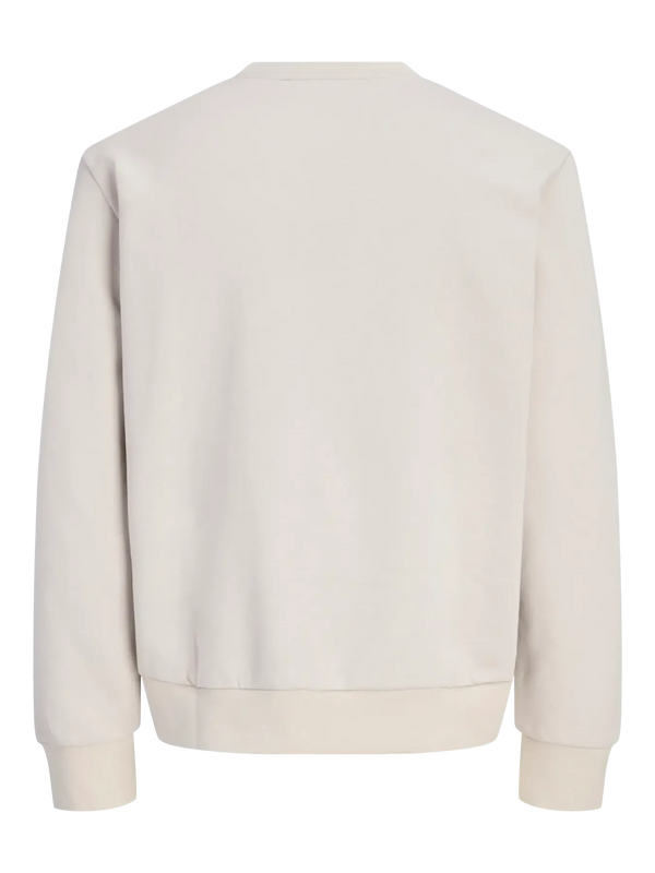 Felpa Girocollo Beige