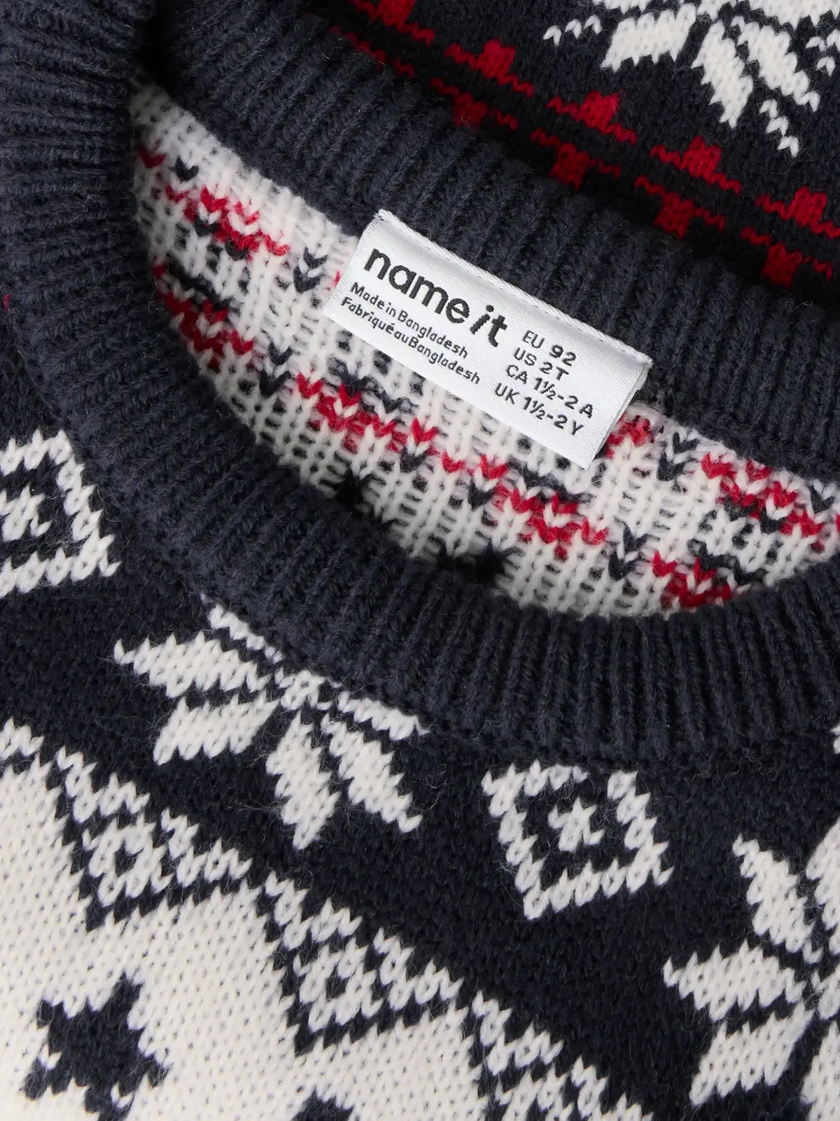 Maglione Natalizio Name It Blu Navy Con Renne