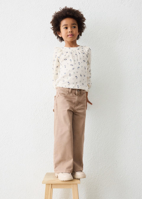 Pantalone Twill Marine Tortora