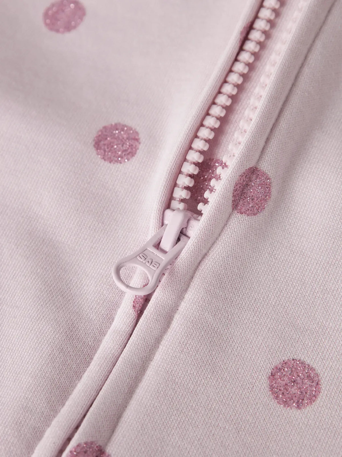 Felpa Rosa A Pois Bimba