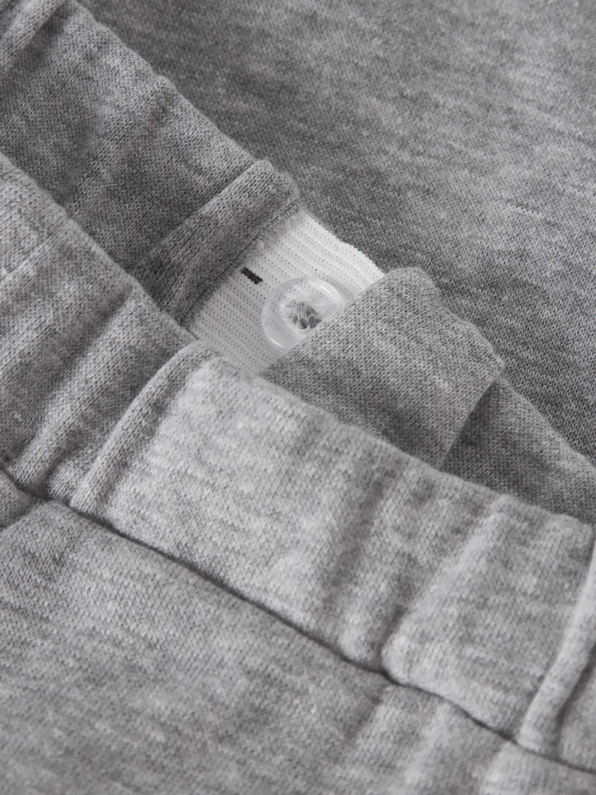 Pantaloni In Felpa Grigio Con Topolino